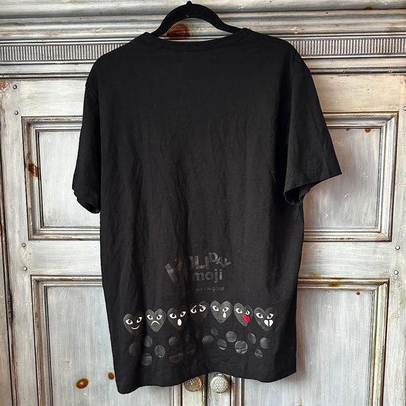 Comme Des Garçons Play Black Holiday Emoji Size XL - Picture 2 of 7